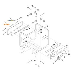 Frame for Stihl WP 600