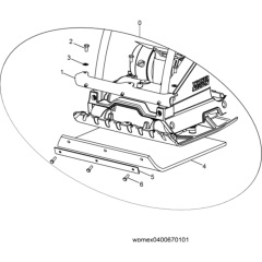 Protective Pad Kit for Wacker