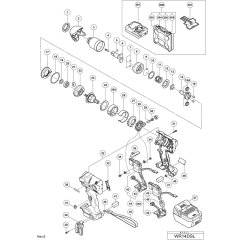 Main Assembly for Hikoki WR14DSL