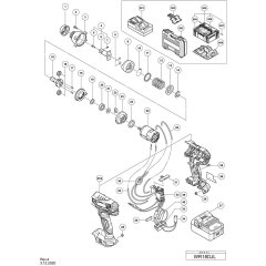 Main Assembly for Hikoki WR18DJL