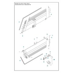 Blade Guard Assembly for WS 442 HF