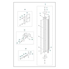 Track Assembly for WS 482 HF