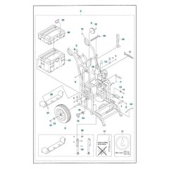 Trolley Assembly for Husqvarna