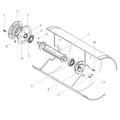 Exciter Assembly for RD11 Roller