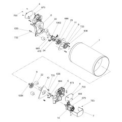 Front Drum Assembly