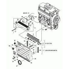 Oil Cooler Assembly for RD25