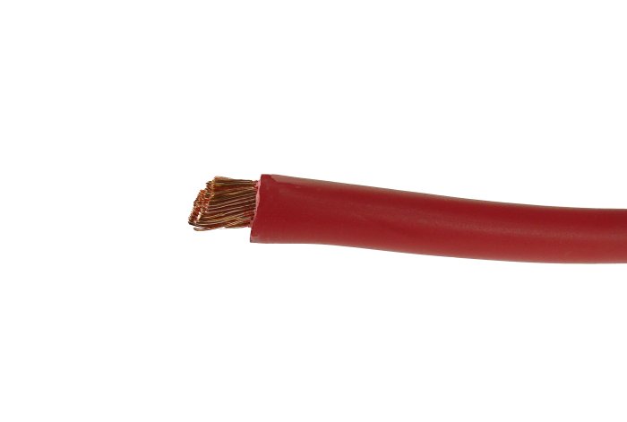 10M Roll 1x25mmᄇ Red Single Cable