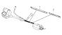 Lables (2) for Honda HHT31S Brushcutter
