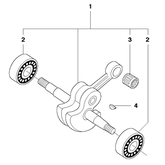 Crankshaft Assembly for K1250
