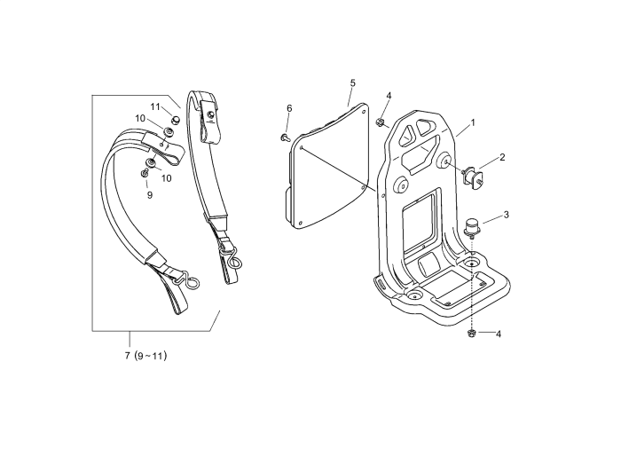 Harness for ECHO DM-4610