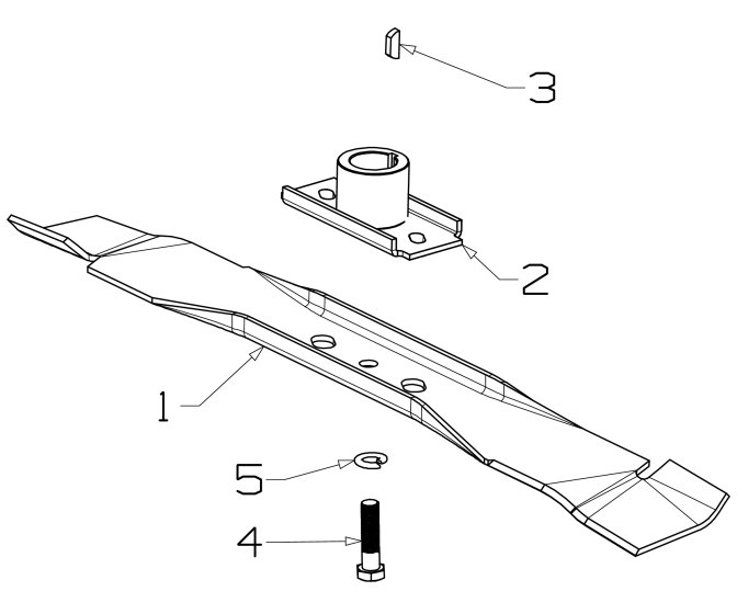 Blade Assembly for Masport 800ST