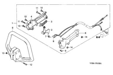 Loop Handle for Honda HHT31S