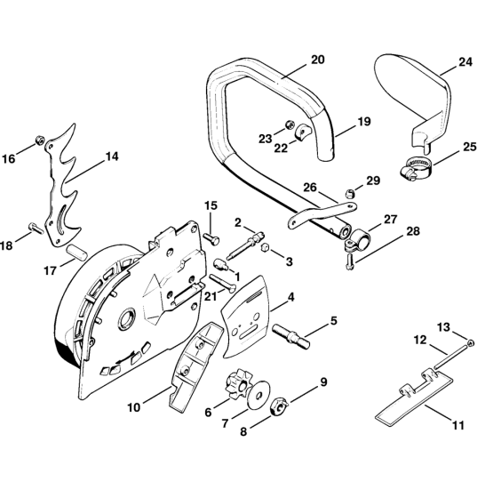 Chain Sprocket & Handlebar