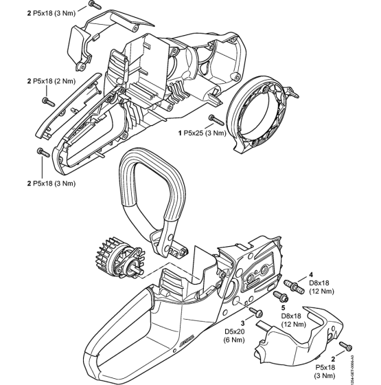 Handle Housing for Stihl Chainsaws