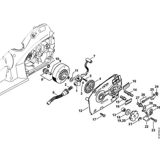 Oil Pump & Chain Sprocket
