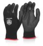 Black PU Coated Gloves