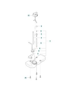 Fuel Tank Assembly for 122R