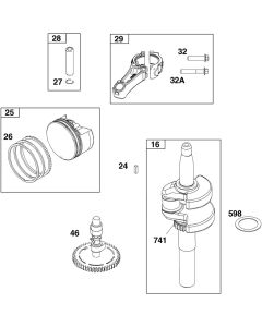 Crankshaft Assembly for Briggs