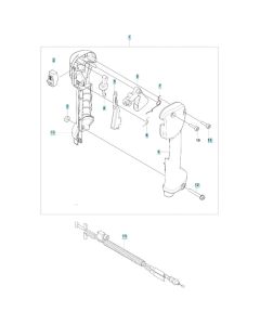 Throttle Assembly for Husqvarna