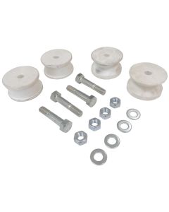 Wheel Kits for Sliding Carts for Belle BC350 Electric Bench Saw - 171.2.008