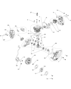 Engine for Husqvarna 325 L