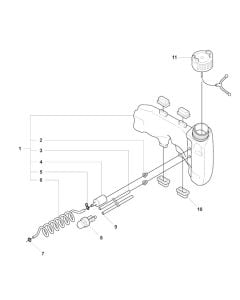 Fuel Tank for Husqvarna 326 AI 25 Auger