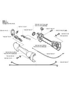 Throttle Controls for Husqvarna