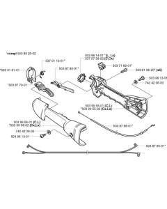Throttle Controls for Husqvarna