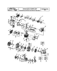Engine Assembly For Husqvarna 32R Brushcutter