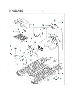 Charging Station Assembly for Husqvarna Automower 405X