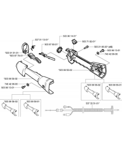 Handle & Controls for Husqvarna