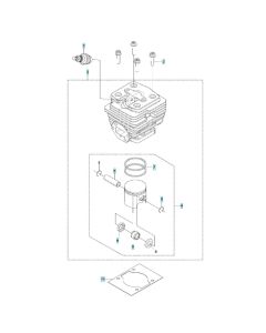 Cylinder Assembly for Husqvarna