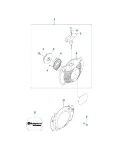 Starter Assembly for Husqvarna 545F