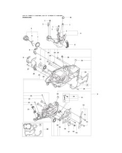 Crankcase Assembly for Husqvarna