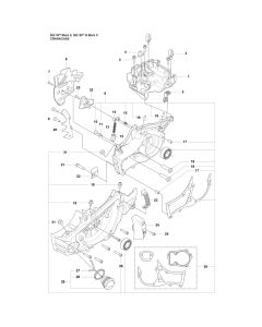 Crankcase Assembly for 562XP Mark II