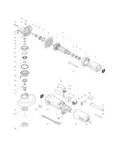 Makita 9558NBR Assembly