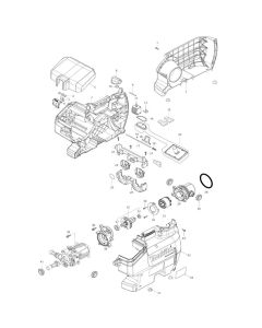 Makita DHW080 Housing Assembly