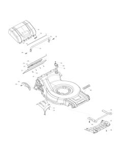 Deck Assembly for Makita DLM533