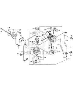 Carburettor Assembly for Honda EU22i Generator