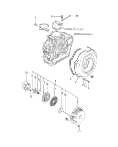 Cooling and Starting Device Assembly for Yanmar L48N-S (Mixer) Engine