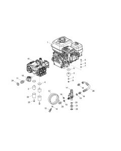 Engine & Gearbox Assembly