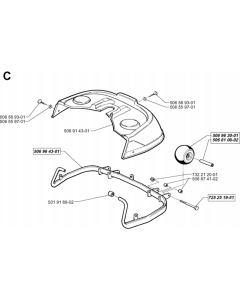 Cover Assembly for Husqvarna