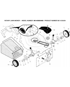 Product Complte-1 Assembly for Husqvarna ROTARY LAWN MOWER Lawn Mowers