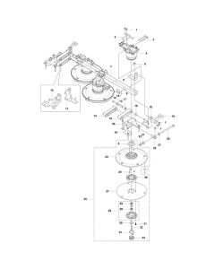 Blade Motor, Cutting Equipment for Husqvarna RZ-43M Robotic Mower