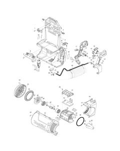 Lever, Motor Housing for Makita UB002C