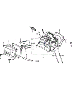 Cylinder Head Assembly for Honda WB20XT Water Pump