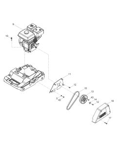 Clutch Assembly for WP1540Aw
