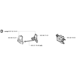 Carburetor Assembly For Husqvarna 335XPt Chainsaw L S Engineers