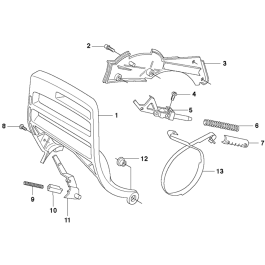 Chain Brake Assembly For Husqvarna 372XP X Torq Chainsaw L S