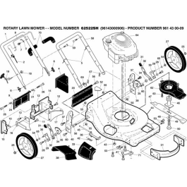 Repair Parts for Husqvarna 6522 SH Lawn Mowers L S Engineers